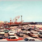 Ocean City Maryland Beach Amusement Park Ride and Fishing Pier Postcard(V-575)