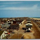 Ocean City Maryland South End Beach Amusement Park Ride, Inlet Parking Postcard (V-579)