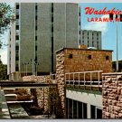 Laramie Wyoming Washakie Center, Downy Hall Postcard (W-31)