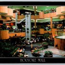 Holyoke Massachusetts Mall Court, G. Fox Co. Store Postcard (W-63)