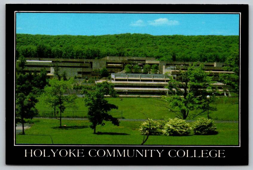Holyoke Massachusetts Community College Postcard (W-65)