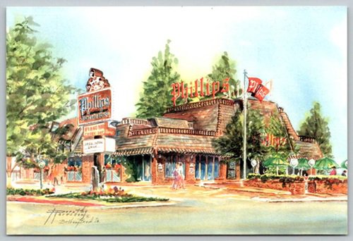 Ocean City Maryland Phillips Seafood House 14101 Coastal Highway Postcard (ContD-1)