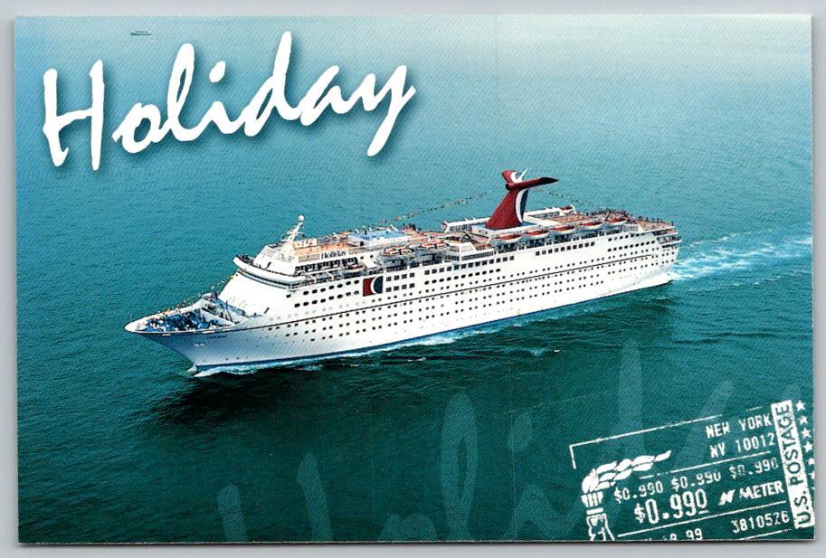 Italian - Holiday Cruise Line Postcard (ContD-11)