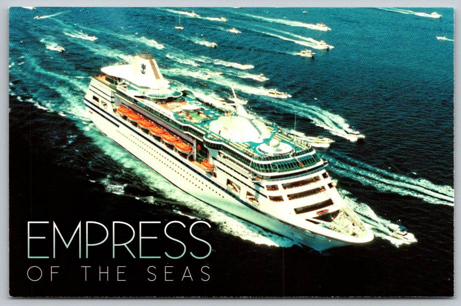 Empress of the Seas - Indian Cruise Line Cordelia Cruises Postcard (ContD-31)
