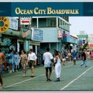Ocean City Maryland Boardwalk, Book World, Haven Motel, Deli Postcard (ContD-57)