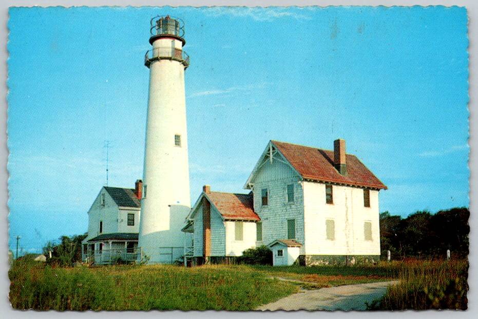 Fenwick Island Delaware Light House Postcard (ContD-71)