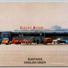 Ocean City Maryland Buntings English Diner Postcard (ContE-59)