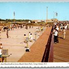 Jones Beach State Park & Boardwalk, Games Area - Long Island NY Postcard (ContE-63)