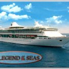 Legend of the Seas Royal Caribbean Cruise Ship Line Postcard (ContE-81)