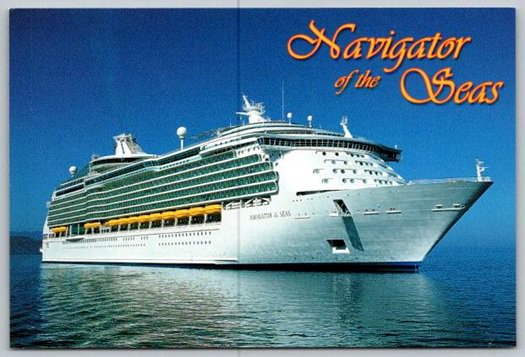 Navigator of the Seas Royal Caribbean Cruise Ship Line Postcard (ContE-85)