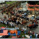 Chincoteague Virginia Pony Parade Aerial View Postcard (ContF-17)