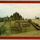 Ocean City Maryland Ferris Wheel, Sand Castle - Continental Postcard (ContF-23A)