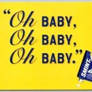 Oh BABY Oh BABY Smint Breath Fresheners Advertising Postcard (ContF-79)