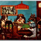 Dog-Gone-It Dogs Playing Cards Life Would be Great Game If Cheaters Postcard (Y-398)