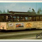 Ocean City Maryland Old Town Trolley Layton's Donuts Advertising Postcard (ContF-175)