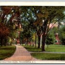 Poughkeepsie New York Vassar Elm Walk from Chapel 1924 Postcard (Y-802} Poughkeepsie New York Vassar Elm Walk from Chapel 1924 Postcard (Y-802}