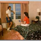 Ocean City Maryland 15th Street Boardwalk, Harrison Hall Hotel Postcard (AA-173)