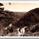 RPPC Near Flagstaff Arizona looking down Oak Creek Canyon Frasher's Postcard (PCCA71)