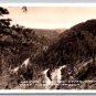 RPPC Near Flagstaff Arizona looking down Oak Creek Canyon Frasher's Postcard (PCCA71)