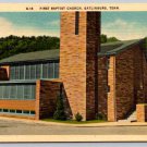 Gatlinburg Tennessee First Baptist Church Postcard (AA-449)