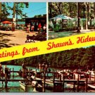 Rehoboth Bay, Herring Creek Delaware Shwan's Hideaway Camping Vintage Postcard (AA-511)