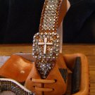 Cross Concho Stirrups