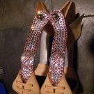Breast Cancer Awareness Bling Stirrups