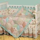 Alyssa Preston Sweet Rose Girl’s Crib Bedding set