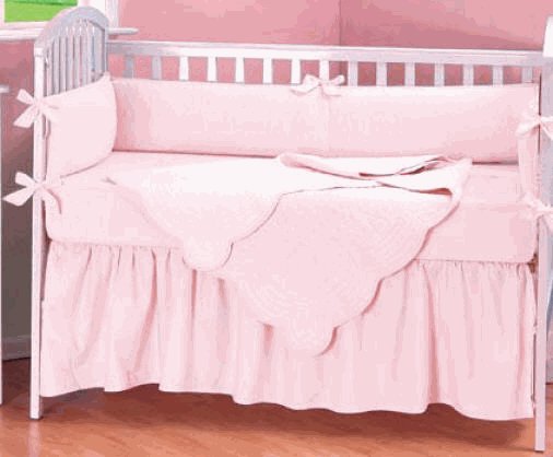 seashell crib bedding