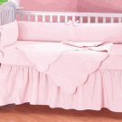 Pink Seashell Baby Girl Crib Bedding Set by Alyssa Preston Victorian Heart