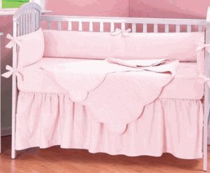 Pink Seashell Baby Girl Crib Bedding Set By Alyssa Preston