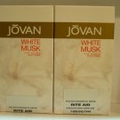 JOVAN WHITE MUSK  Ladies Perfume For Women 1 fl.oz Pack of 2