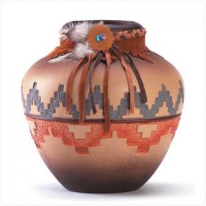 SOUTHWESTERN PATTERNED VASE   Retail: $19.95