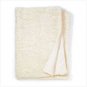 WHITE FULL SIZE FAUX-FUR BLANKET  Retail: $119.95