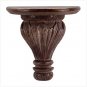 CARVED ISLAND WALL SHELVES  Retail: $44.95