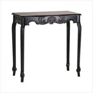 SCALLOP DETAIL HALL TABLE  Retail: $99.95