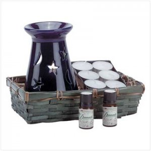 CELESTIAL OIL WARMER SET  Retail: $14.95