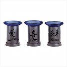 CHINESE SYMBOL OIL BURNERS  Retail: $14.95