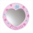 PRINCESS HEART MIRROR  RETAIL: $6.95