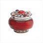 ROSE JEWELED-LID JAR CANDLE  Retail : $7.95
