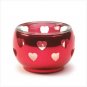 SILVER HEARTS VOTIVE HOLDER  Retail; $9.95