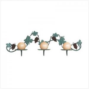 GRAPEVINE WALL CANDLEHOLDER  Retail: $17.95