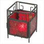 RED VOTIVE HOLDER  Retail: $14.95