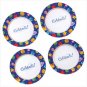 CELEBRATE! DESSERT PLATE SET  Retail: $24.95