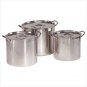 STAINLESS STEEL STOCK POT SET  Retail: $69.95