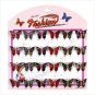 IRIDESCENT BUTTERFLY PINS  24 PACK