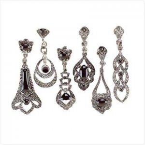 CLASSICALLY STYLED EARRINGS  12 PACK