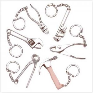 MINI-TOOL KEY CHAINS  12 PACK