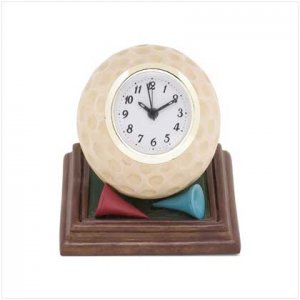 GOLF BALL CLOCK  Retail: $16.95