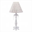 CRYSTAL-ACCENTED COLUMN LAMP